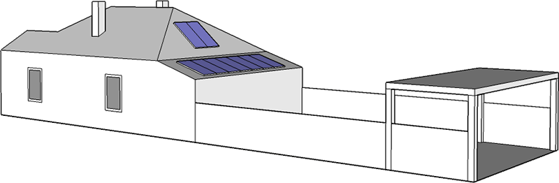 Diagram showing Guideline A - what to do - for adding solar panels to heritage buildings