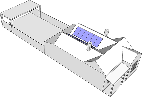 Diagram showing Guideline C - what to do - for adding solar panels to heritage buildings