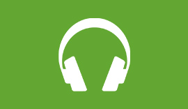 headphones icon representing the yarra libraries podcast