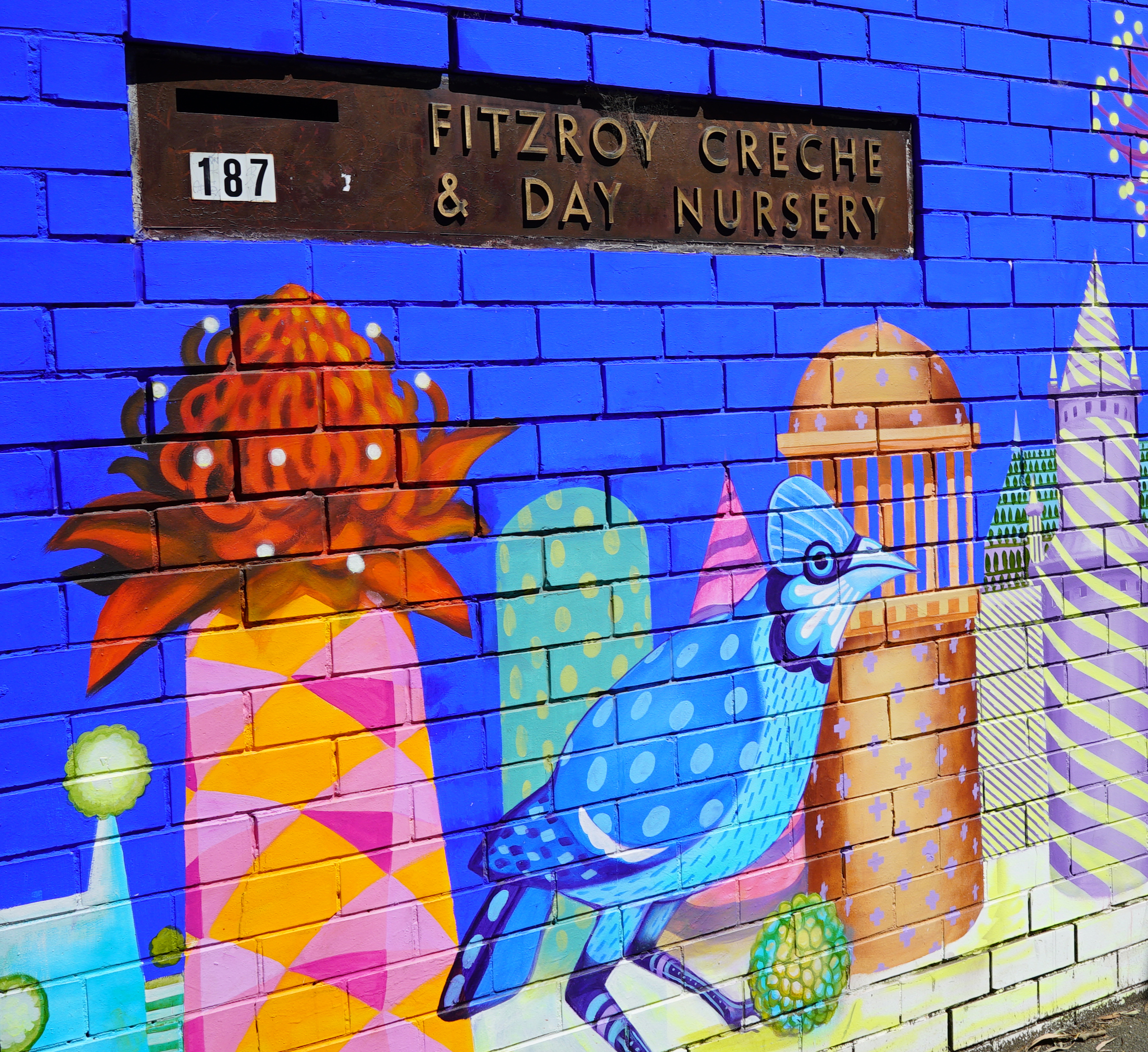 Acacia Fitzroy creche mural