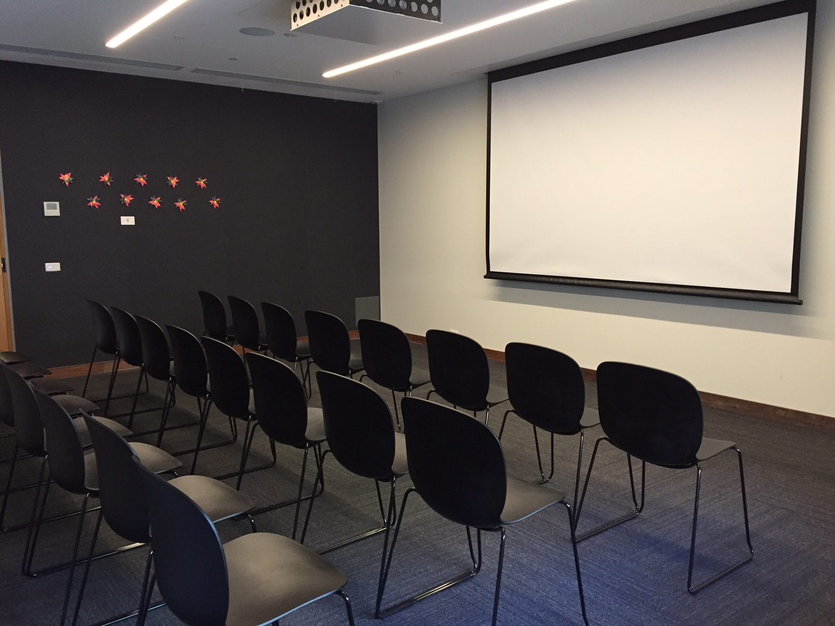 Photo of Seminar Room 1 meeting room setup theatre style