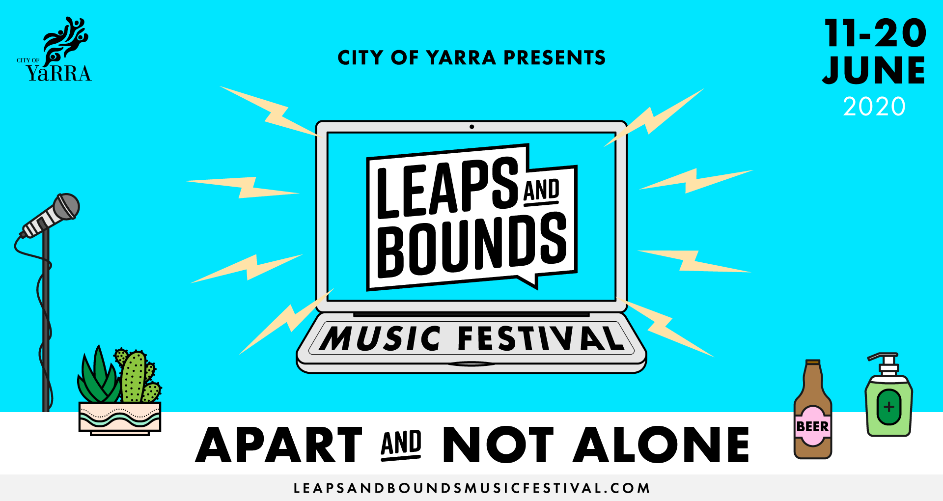 Leaps and Bounds 2020 Promotional Banner
