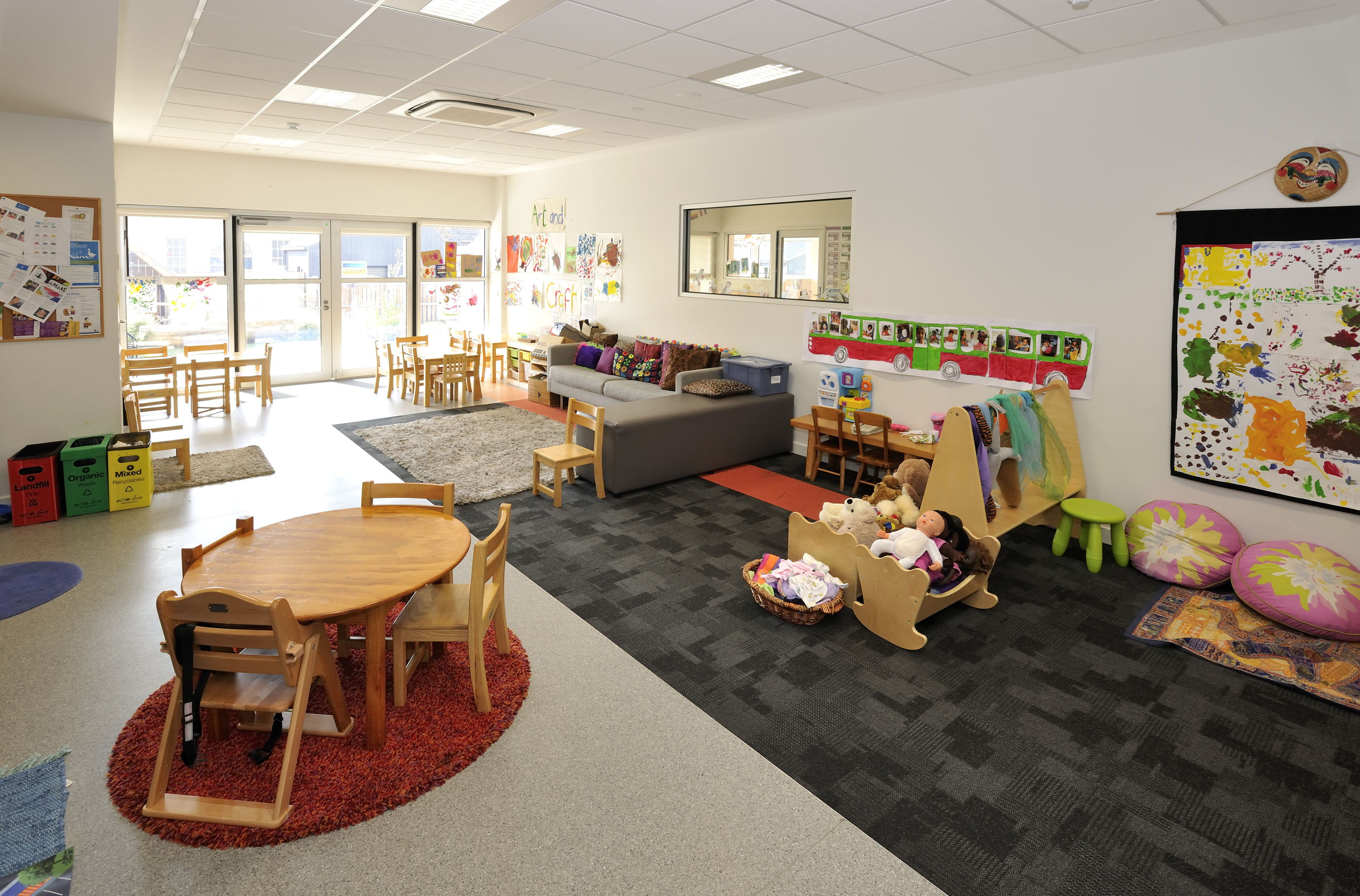 Image of the inside of the Connie Benn Centre playgroup room