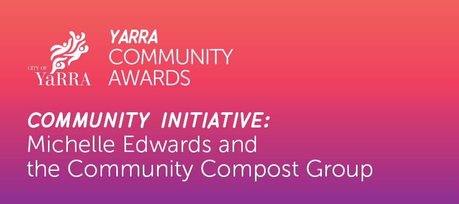 Community Awards - Michelle Edwards - Community Initiative of the Year - banner