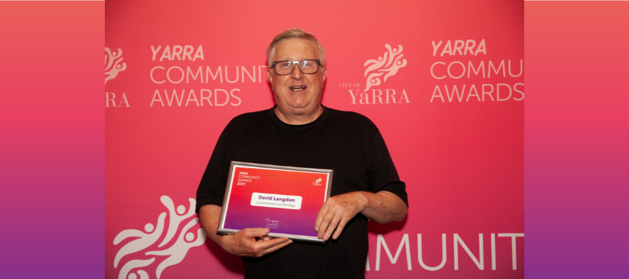 Yarra Community Awards 2023 Contribution to Heritage