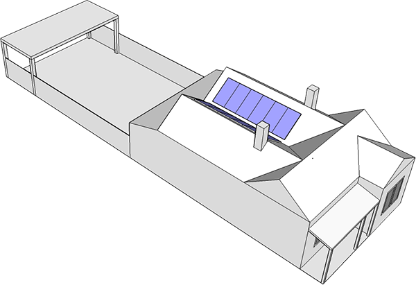 Diagram showing Guideline C - what to do - for adding solar panels to heritage buildings
