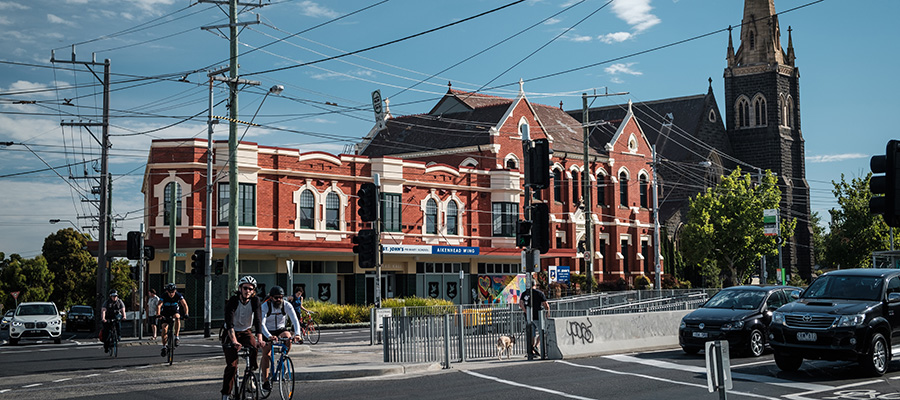 Clifton Hill streetscape