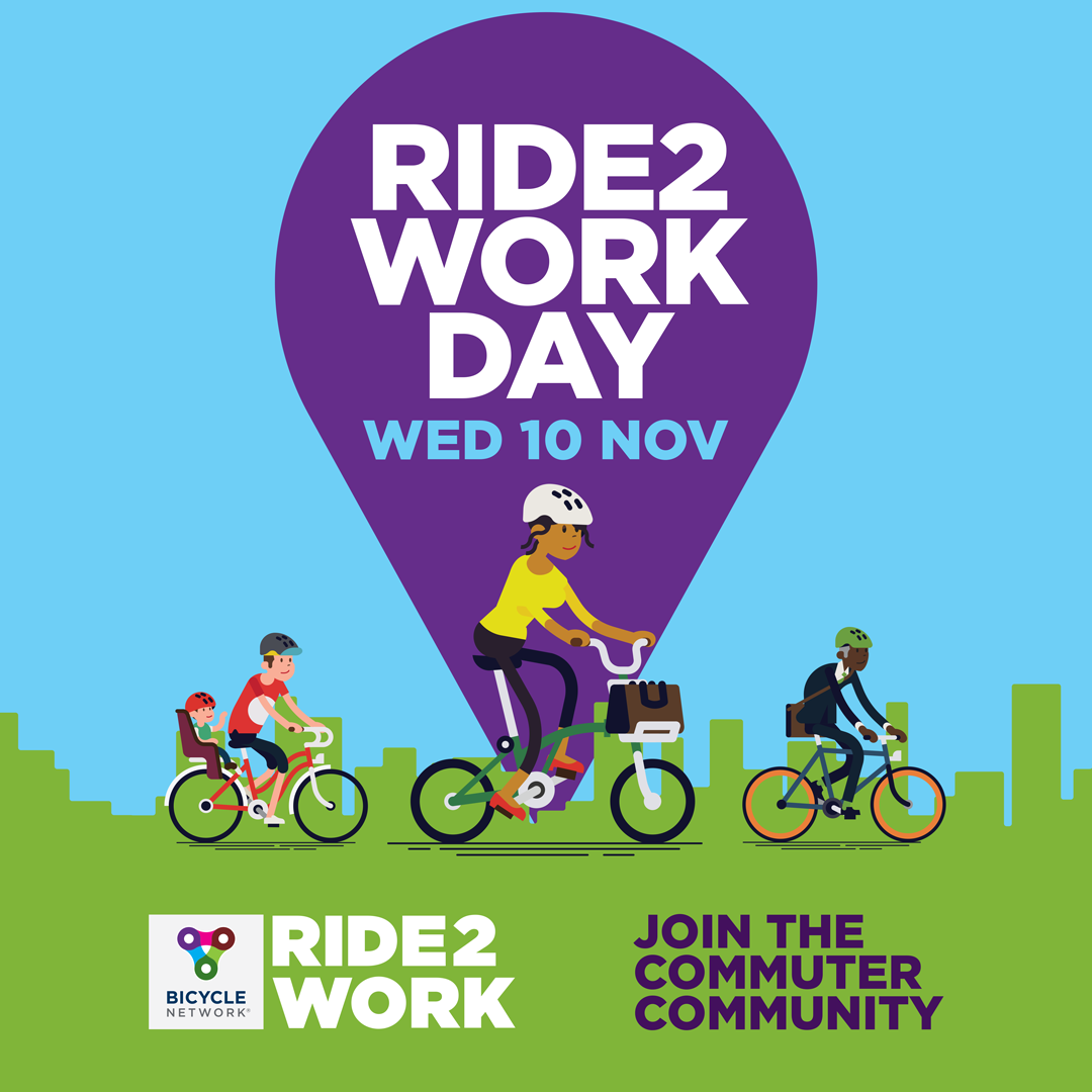 Logo for 2021 National Ride2Work Day