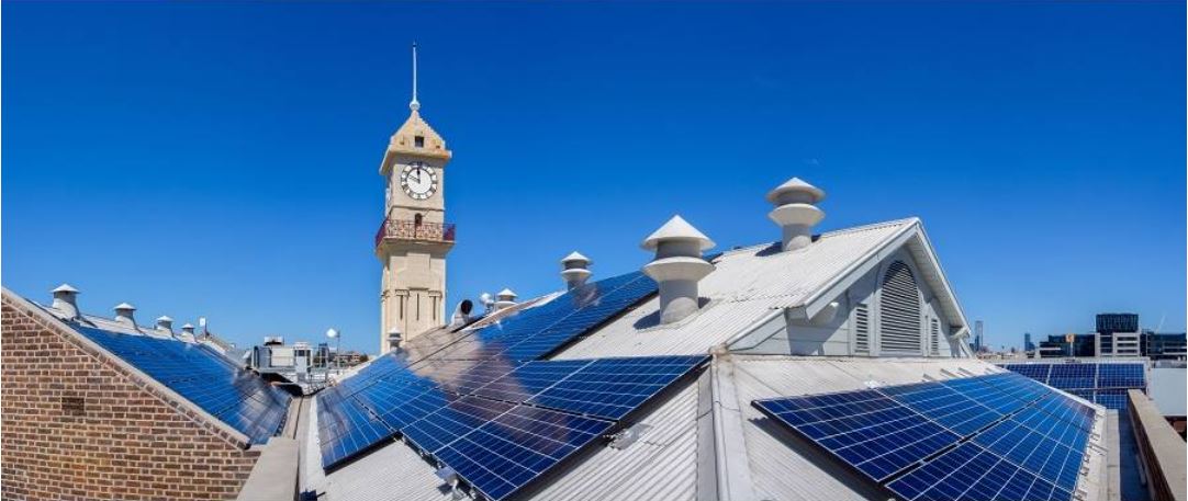 Richmond Town Hall rooftop solar